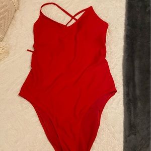 New Aerie Red One-piece